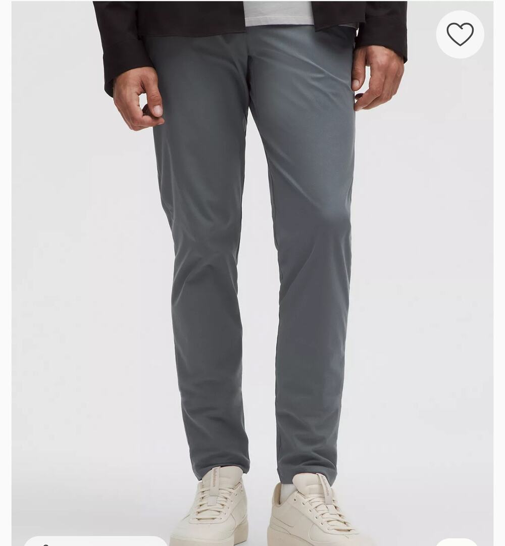 LULULEMON ABC Slim-Fit Trouser Warpstreme in oil gray 31